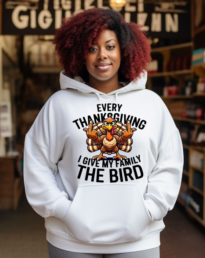 Every Thanksgiving I Give My Family the Bird