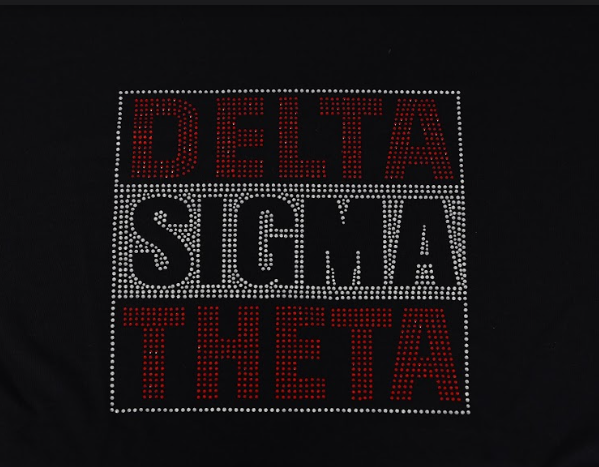 Delta Sigma Theta Rhinestone T-Shirt