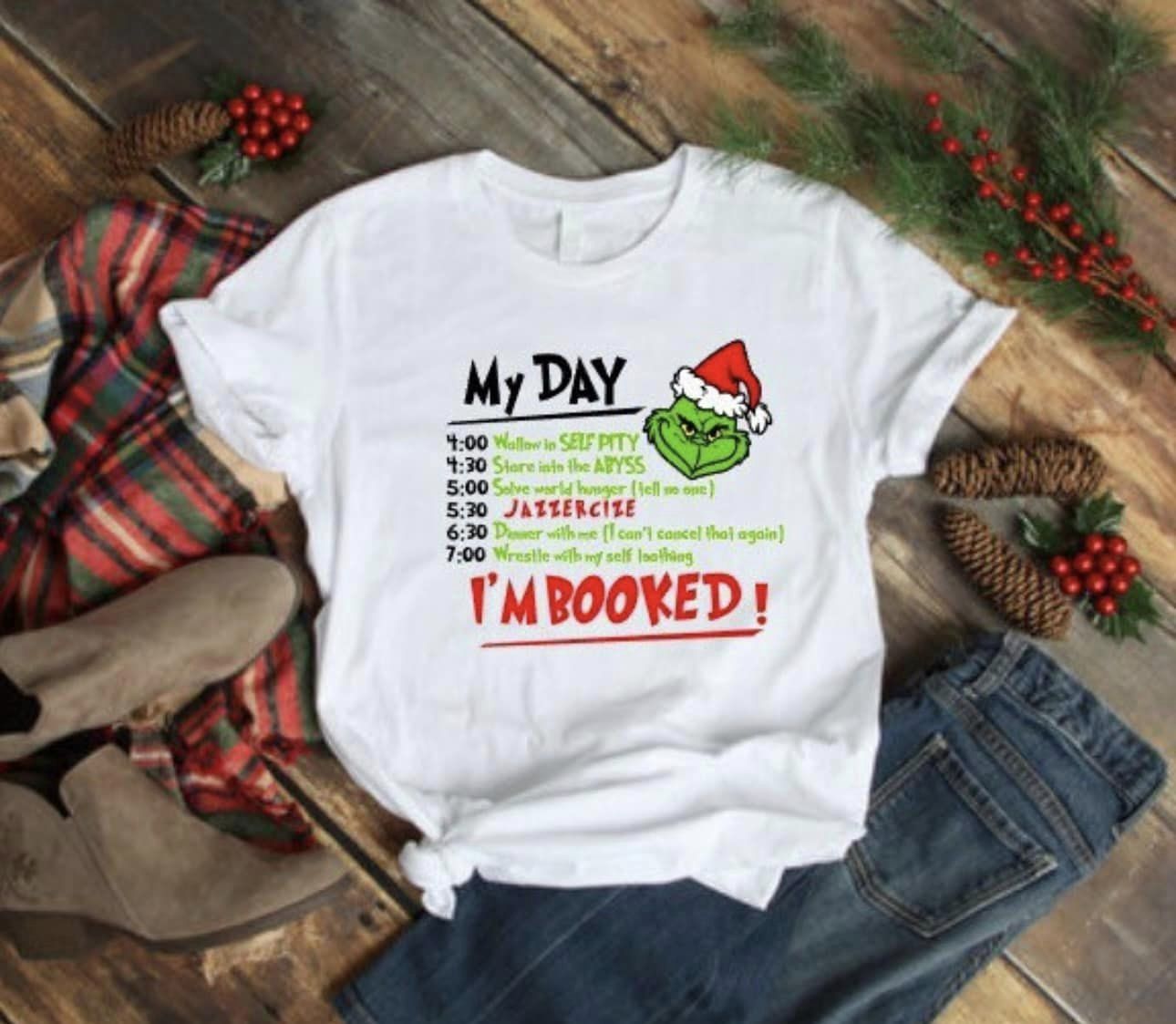 My Day Booked Grinch Christmas