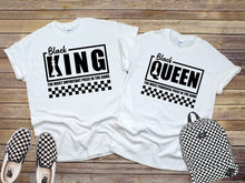 Load image into Gallery viewer, Black King  and Black Queen The Most Important Piece In The Game Shirt
