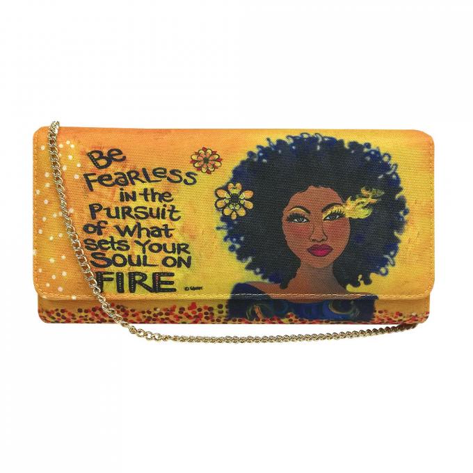Soul On Fire Clutch Bag