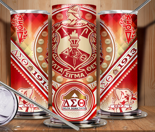 Delta Sigma Theta Tumblers and Mugs