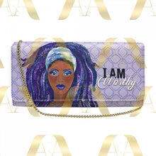 Load image into Gallery viewer, I Am Worthy Clutch Bag
