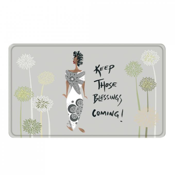 Keep Those Blessings Coming Memory Foam Floor Mat