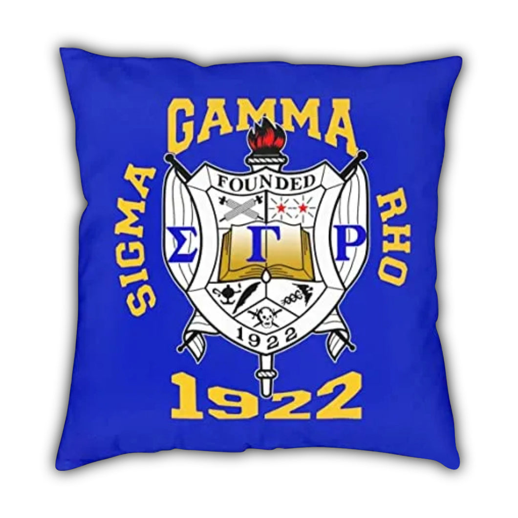 Sigma Gamma Rho Pillow