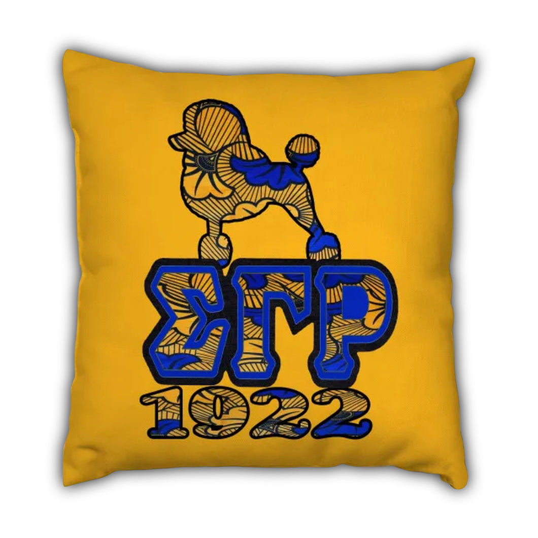 Sigma Gamma Rho Mascot Pillow