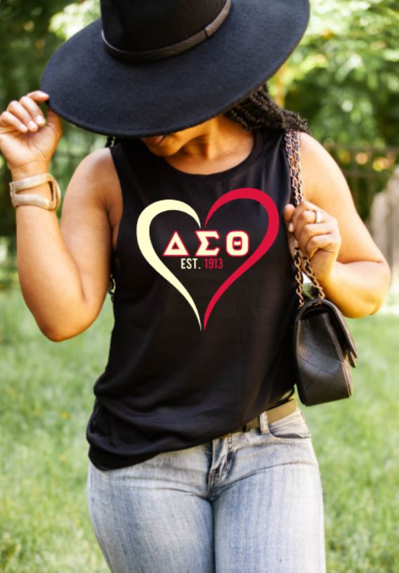 Delta Sigma Theta Heart