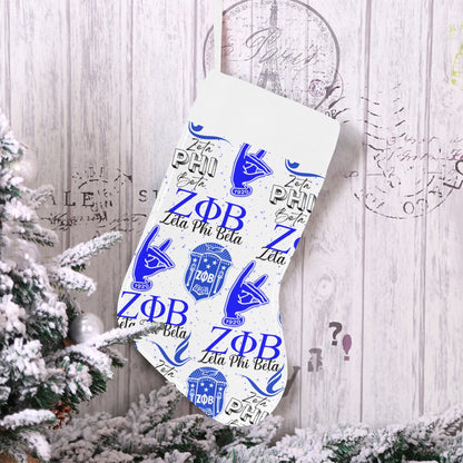 Zeta Phi Beta Christmas Stocking